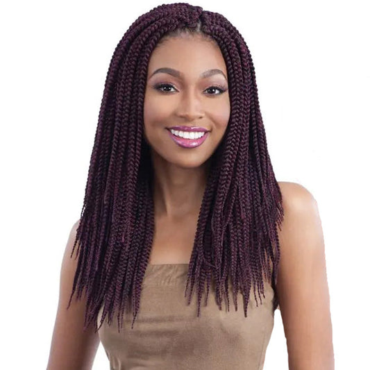 Freetress Pre-Looped Crochet Braid - MED BOX BRAIDS 14" Alexwigs
