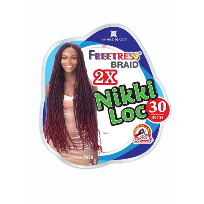 Freetress Pre-Looped Crochet Braid - 2X NIKKI LOC 30" Alexwigs