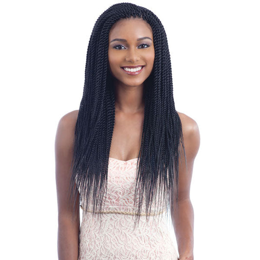 Freetress Crochet Braid 81 Strands PRE-FEATHERED NIGERIAN TWIST 20 Inch Alexwigs