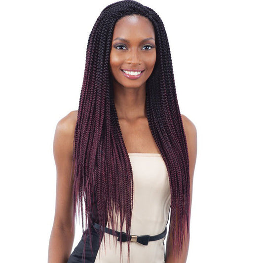 Freetress Pre-Looped Crochet Braid - 2X PRE-STRETCHED NIGERIAN BRAID 24" Alexwigs