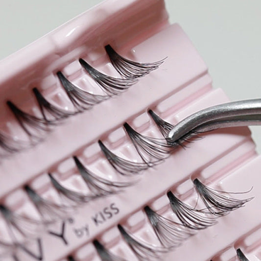 Kiss i-envy Premium Eyelashes - LUXE BLACK FLARE LONG KPE03B Alexwigs