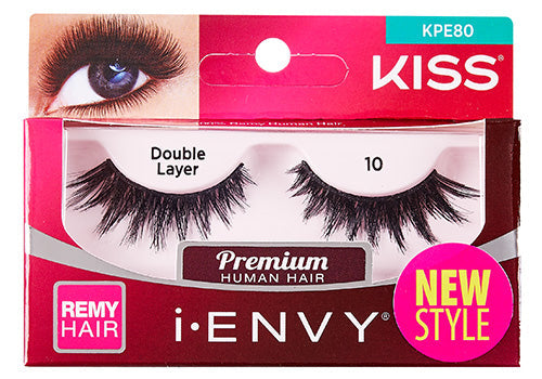 Kiss i-envy Eyelashes DOUBLE LAYER 10 KPE80 Alexwigs