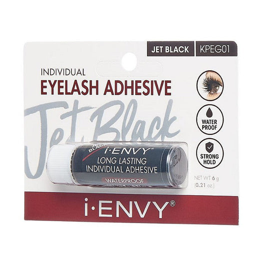 i-Envy Premium Individual Lash Glue Waterproof Adhesive Strong Hold - JET BLACK KPEG01 Alexwigs
