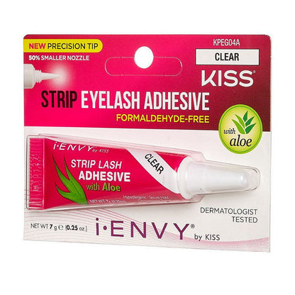 Kiss ALOE INFUSED STRIP LASH GLUE - CLEAR KPEG04A Alexwigs
