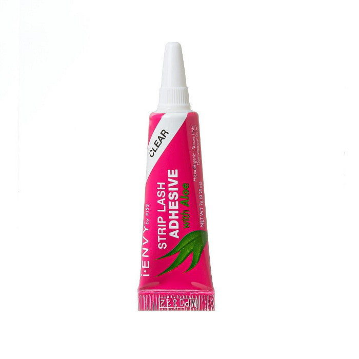 Kiss ALOE INFUSED STRIP LASH GLUE - CLEAR KPEG04A Alexwigs