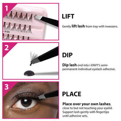 Ienvy Mega Hold Individual Eyelash Glue BLACK,CLEAR Alexwigs
