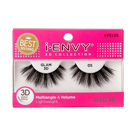 Kiss i-Envy 3D Collection Lightweight Lashes - GLAM 3D (05/06/07/08) KPEI Alexwigs