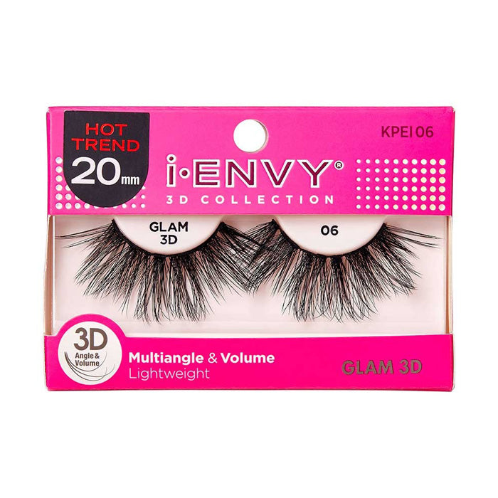 Kiss i-Envy 3D Collection Lightweight Lashes - GLAM 3D (05/06/07/08) KPEI Alexwigs
