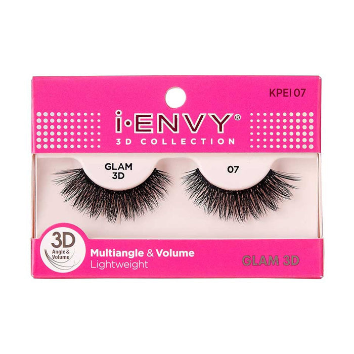 Kiss i-Envy 3D Collection Lightweight Lashes - GLAM 3D (05/06/07/08) KPEI Alexwigs