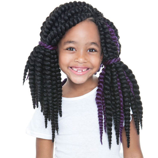Mane Concept Afri Naptural Kids Rock Crochet Braid - KR05 SENEGAL BANTU TWIST 10" Alexwigs