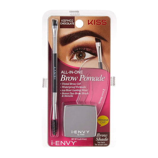 Kiss i-Envy Eyebrow Kit - ALL IN ONE BROW POMADE Alexwigs