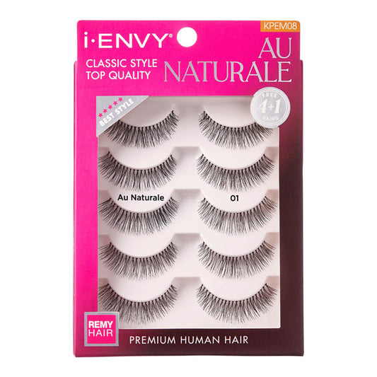Kiss i-envy Remy Hair Eyelashes - AU NATURAL MULTI PACK Alexwigs