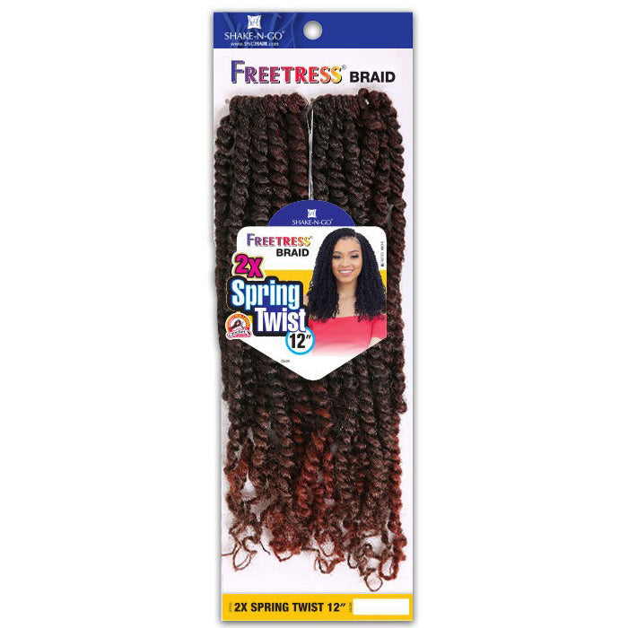 Freetress Pre-Looped Crochet Braid - 2X SPRING TWIST 12" Alexwigs