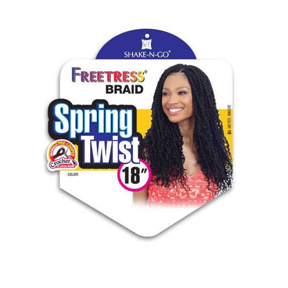 Freetress Pre-Looped Crochet Braids - SPRING TWIST 18" Alexwigs