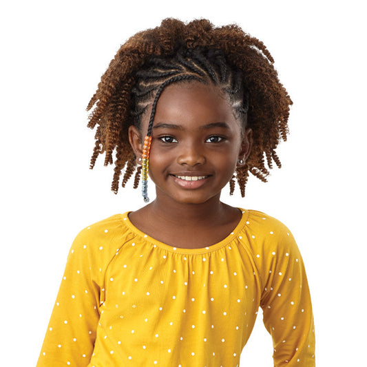 Outre X-Pression LiL Looks 3X Crochet Loop Braid - SPRINGY AFRO TWIST 10" Alexwigs