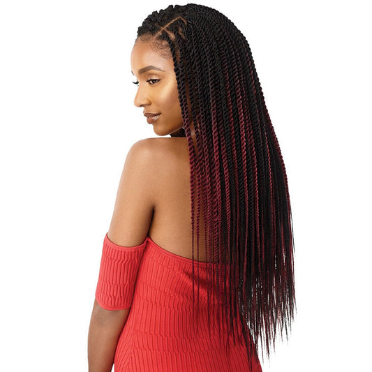 Outre X-Pression Pre-Looped Crochet Braid - SENEGAL TWIST 20" S Alexwigs