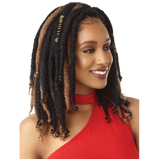Outre X-Pression Pre-Looped Crochet Braid - STRAIGHT KINKY BAHAMA LOCS 12" Alexwigs