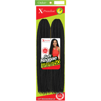 Outre X-Pression Crochet Braid - 2X SOFT REGGAE BRAID 18" Alexwigs