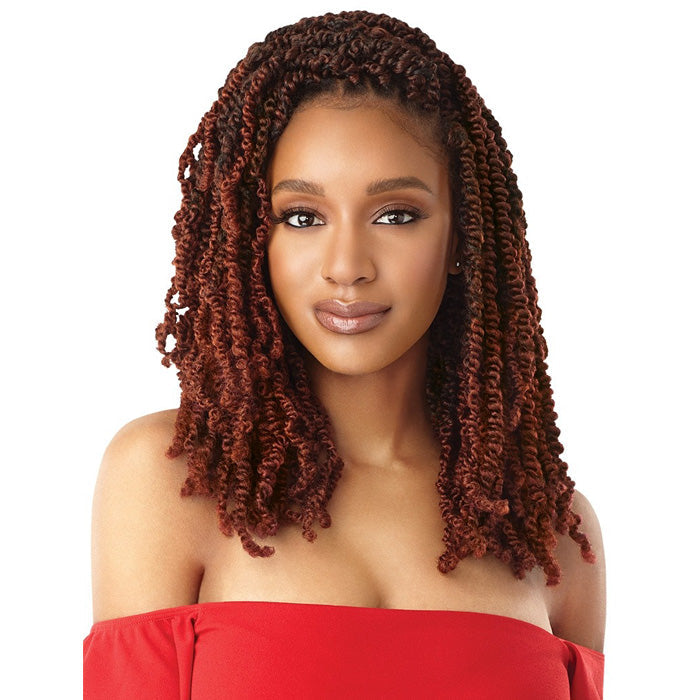 Outre X-Pression Twisted Up Crochet Loop Braid - WAVY BOMB TWIST 12"/18"/24" Alexwigs