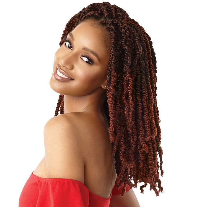Outre X-Pression Twisted Up Crochet Loop Braid - WAVY BOMB TWIST 12"/18"/24" Alexwigs