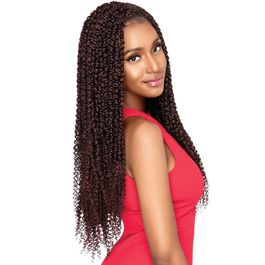 Outre X-Pression Twisted Up Crochet Loop Braid - PASSION BOHEMIAN FEED TWIST 22" Alexwigs