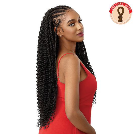 Outre X-Pression Twisted Up Crochet Braids 3X - SUMMER DEEP WAVE 26 SUPER LONG Alexwigs