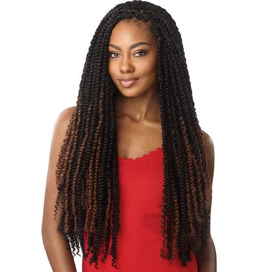 Outre X-Pression Twisted Up Crochet Braid - PASSION WATERWAVE 24" Alexwigs