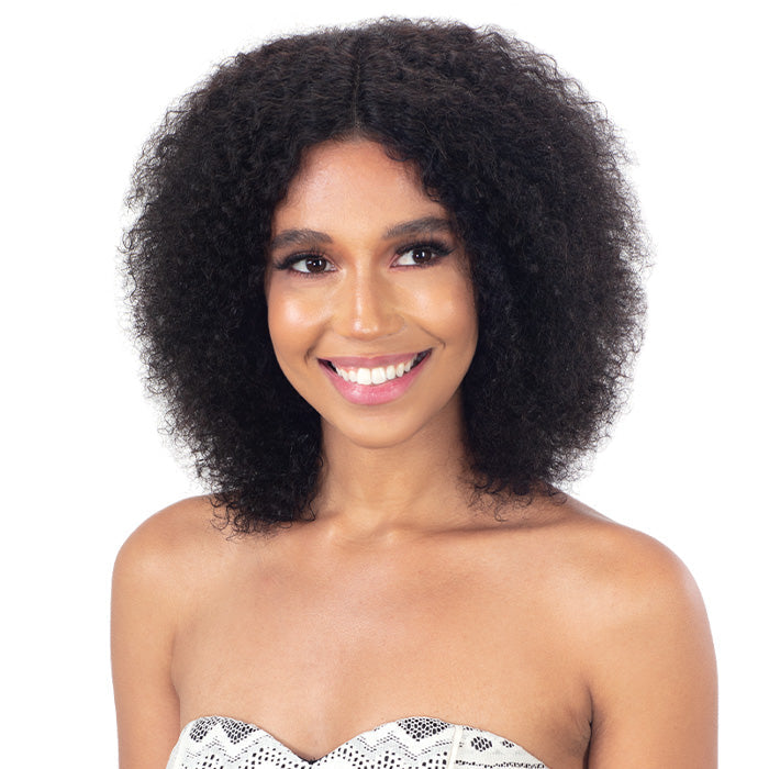 Model Model Nude Fresh Human Hair HD Lace 5" Deep Wide Part Wig Wet N Wavy CAVALLA CURL Alexwigs