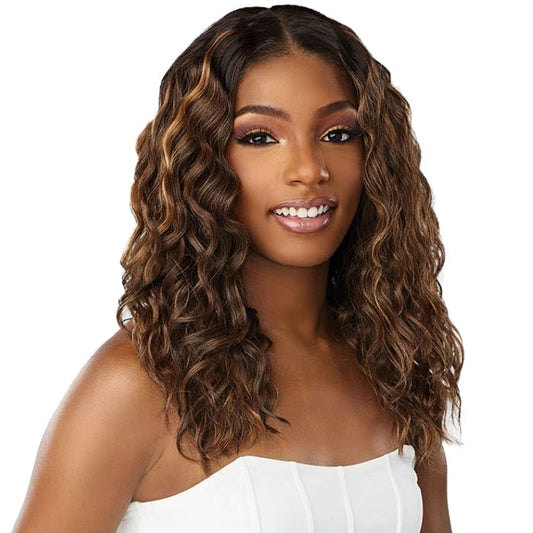Sensationnel Butta Lace Human Hair Blend HD Lace Front Wig - LOOSE CURLY 18" Alexwigs