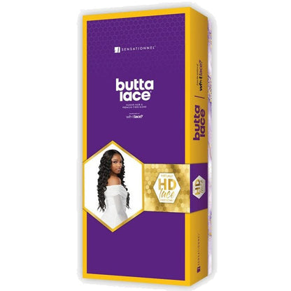 Sensationnel Butta Lace Human Hair Blend HD Lace Front Wig - LOOSE CURLY 18" Alexwigs