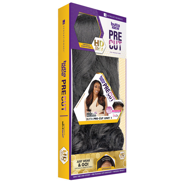 Sensationnel Butta Lace Pre Cut Glueless HD Lace Front Wig - BUTTA PRE-CUT UNIT 1 Alexwigs