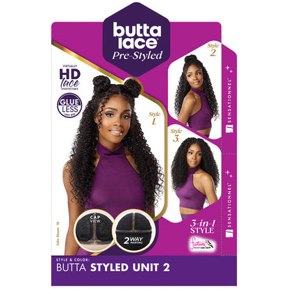 Sensationnel Butta Lace Pre-Styled Glueless HD Lace Front Wig - BUTTA STYLED UNIT 2 Alexwigs