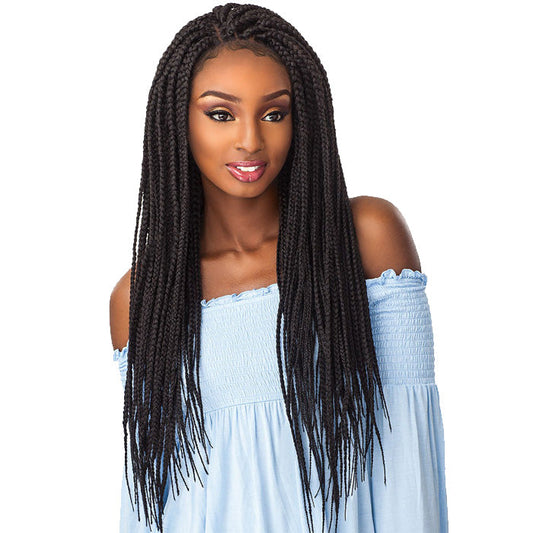 Sensationnel Cloud 9 Multi Parting 4x4 Swiss Lace Wig - BOX BRAID LARGE Alexwigs