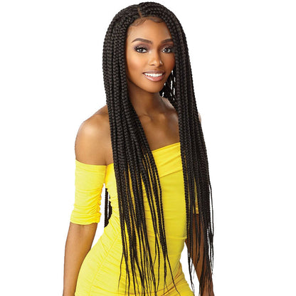 Sensationnel Cloud9 Synthetic 4x4 HD Lace Braided Wig - BOX BRAID X LARGE 36" Alexwigs