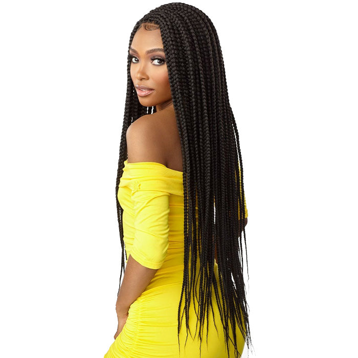 Sensationnel Cloud9 Synthetic 4x4 HD Lace Braided Wig - BOX BRAID X LARGE 36" Alexwigs