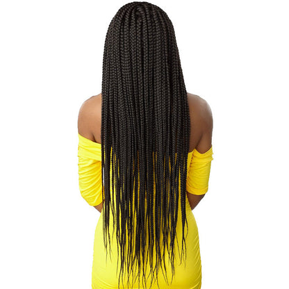 Sensationnel Cloud9 Synthetic 4x4 HD Lace Braided Wig - BOX BRAID X LARGE 36" Alexwigs