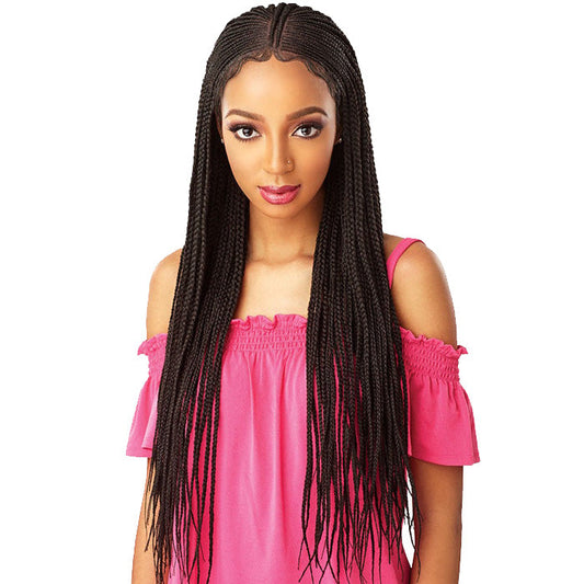 Sensationnel Cloud 9 Hand-Braided 13x5 Part Swiss Lace Front Wig - FULANI CORNROW Alexwigs