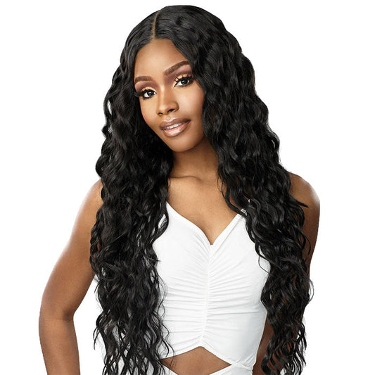 Sensationnel Butta Human Hair Blend HD Front Lace Wig - LOOSE CURLY 32 Alexwigs