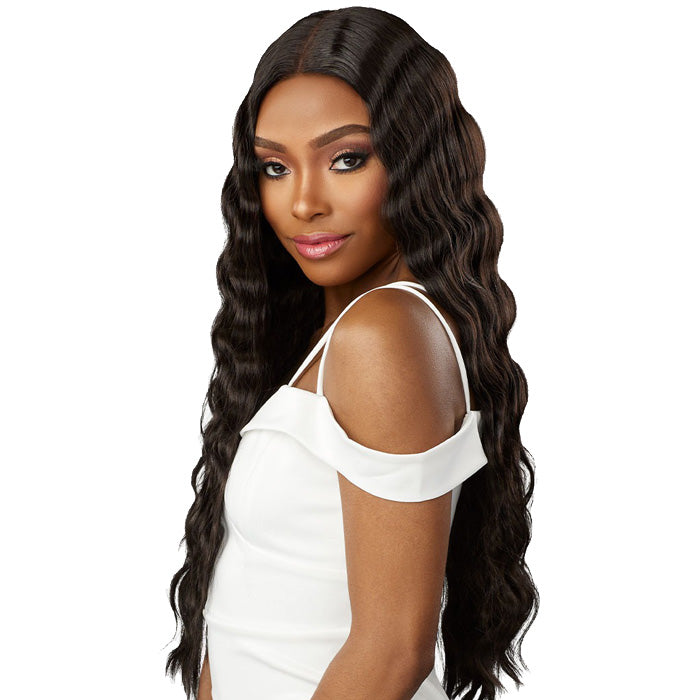 Sensationnel Butta Lace Human Hair Blend HD Lace Front Wig - LOOSE CRIMP 28" Alexwigs
