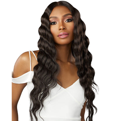 Sensationnel Butta Lace Human Hair Blend HD Lace Front Wig - LOOSE CRIMP 28" Alexwigs
