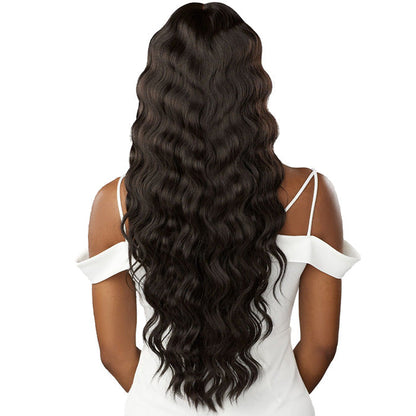 Sensationnel Butta Lace Human Hair Blend HD Lace Front Wig - LOOSE CRIMP 28" Alexwigs