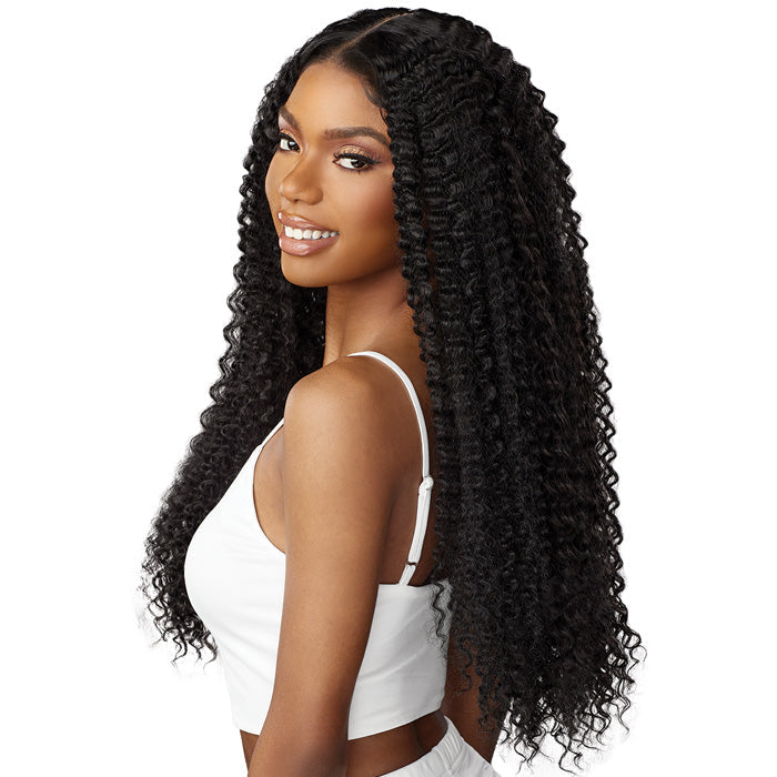 Sensationnel Butta Lace Wet and Wavy Glueless Human Hair Blend HD Lace Front Wig - W&W WATER WAVE 26 Alexwigs