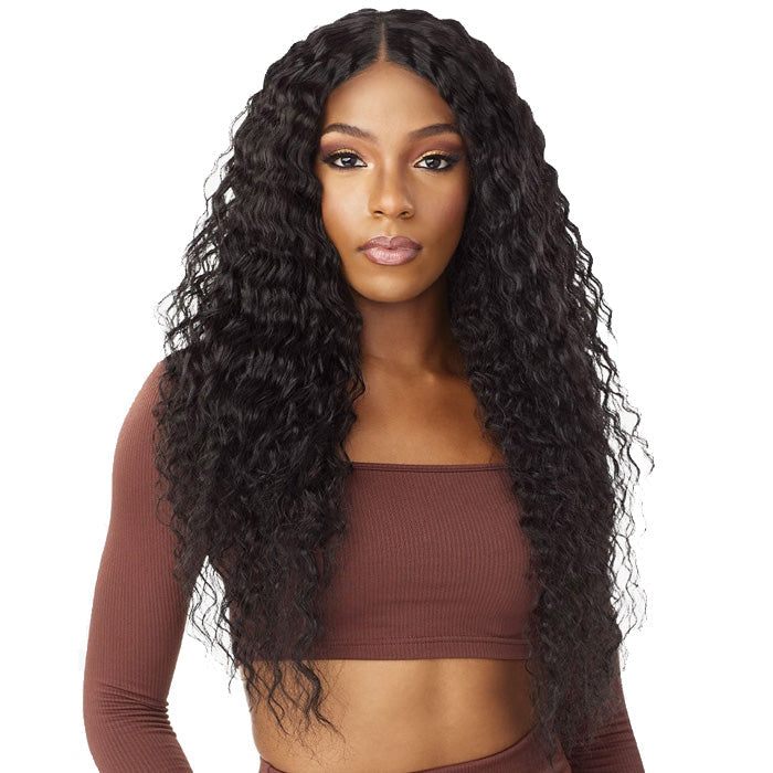 Sensationnel What Lace Human Hair Blend 13x6 HD Lace Front Wig - EZRA 28" Alexwigs
