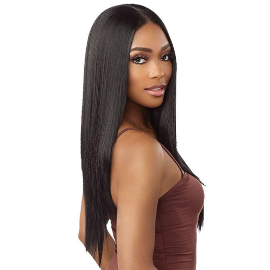 Sensationnel What Lace Human Hair Blend 13X6 HD Lace Front Wig - MARIELLA 26" Alexwigs