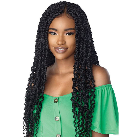 Sensationnel Cloud 9 Swiss Lace 100% Hand-Braided 4x4 Lace Part Wig - PASSION TWIST 28" Alexwigs