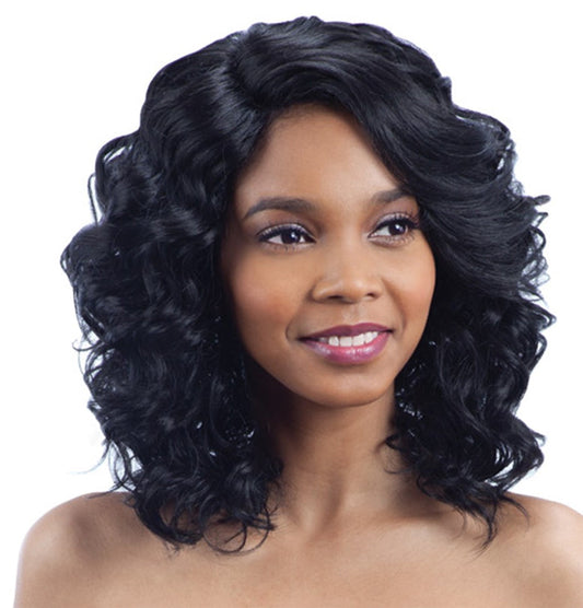Model Model Synthetic Deep Invisible L Part Lace Front Wig - FLASH MEADOW Alexwigs