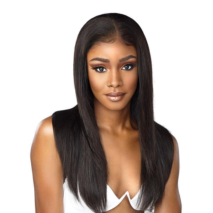 Sensationnel 12A Unprocessed 100% Virgin Human Hair 13x5 Frontal HD Lace Wig - NATURAL STRAIGHT 22" Alexwigs