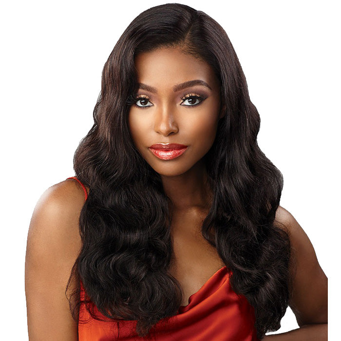 Sensationnel 100% Unprocessed Human Hair 13X4 HD Lace Wig - BODY WAVE 24 Alexwigs