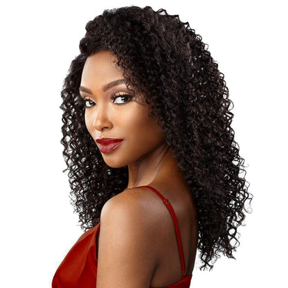 Sensationnel 100% Human Hair 13X4 HD Lace Wig - KINKY CURLY 16 Alexwigs