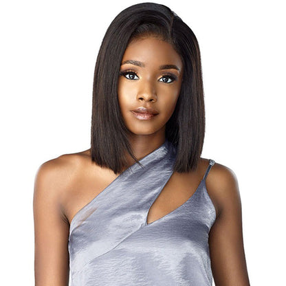 Sensationnel 12A Swiss 100% Virgin Human Hair Full Lace Wig - STRAIGHT 14" Alexwigs